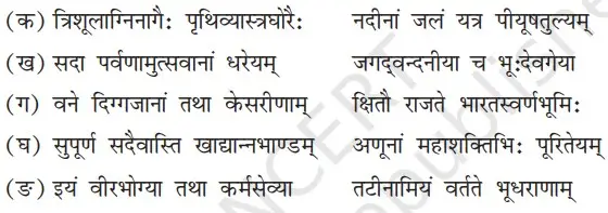 Bihar Board Class 8 Sanskrit Chapter 13